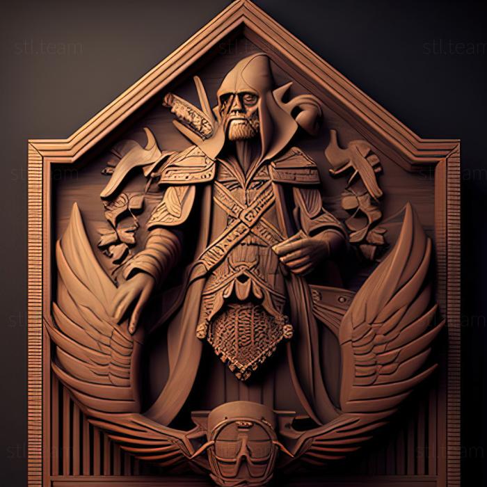 3D модель St Assassins Creed III Тирания короля Вашингтона The Inf (STL)